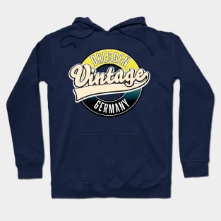 Dresden vintage style logo Hoodie